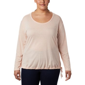 Columbia Kickin It Solid Plus Size, Pullover Rosas Para Mujer | 073842-KHW